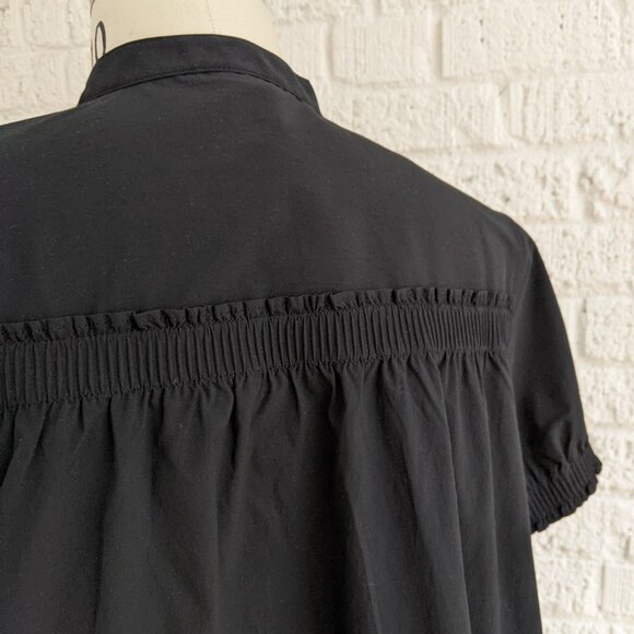 ATHLETA POPLIN TOP BLACK SZ.M NEW - Picture 4 of 9